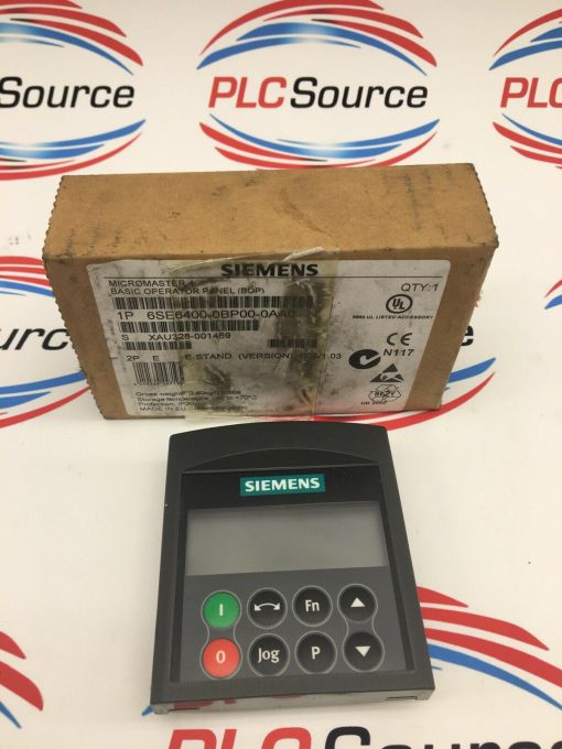 SIEMENS 6SE6400-0BP00-0AA0 MICROMASTER BASIC OPERATOR PANEL