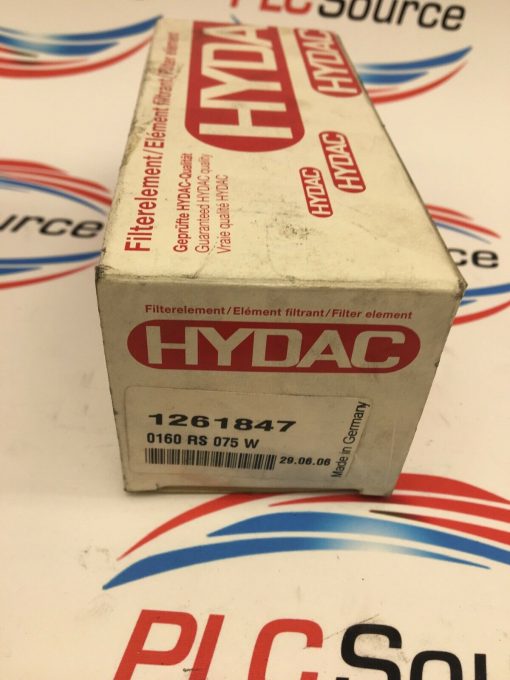 HYDAC 0160RS075W FILTER ELEMENT  1261847 - Image 2