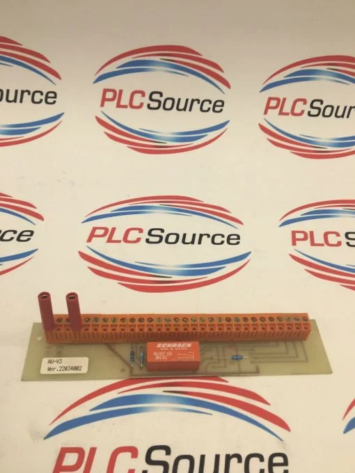 SCHRACK AU-V3 WNR. 22034002 PCB BOARD