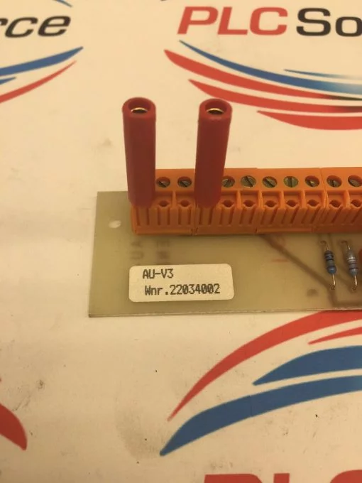 SCHRACK AU-V3 WNR. 22034002 PCB BOARD - Image 2