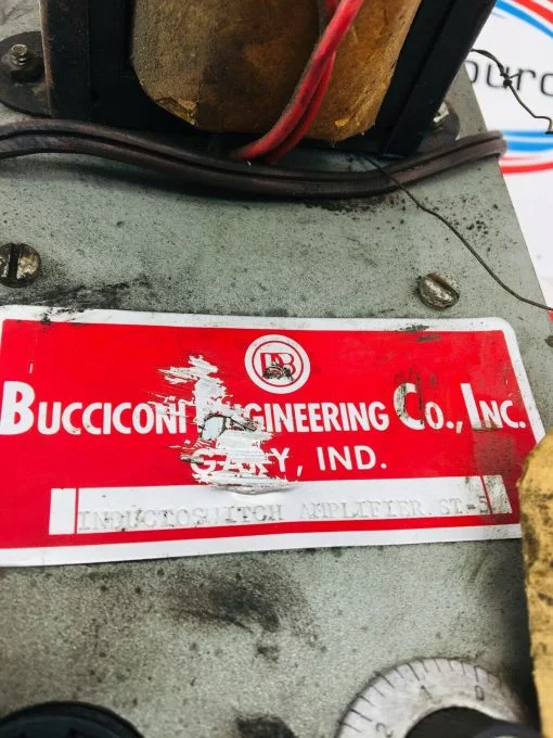 BUCCICONI ENGINEERING CO ST-5 INDUCTOSWITCH AMPLIFIER - Image 2