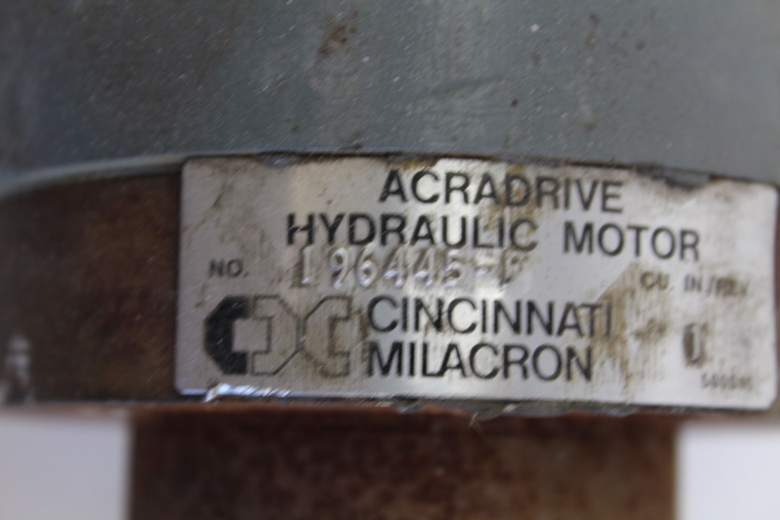 Acradrive Hydraulic motor Number: 196445-F *used* (B233) 2