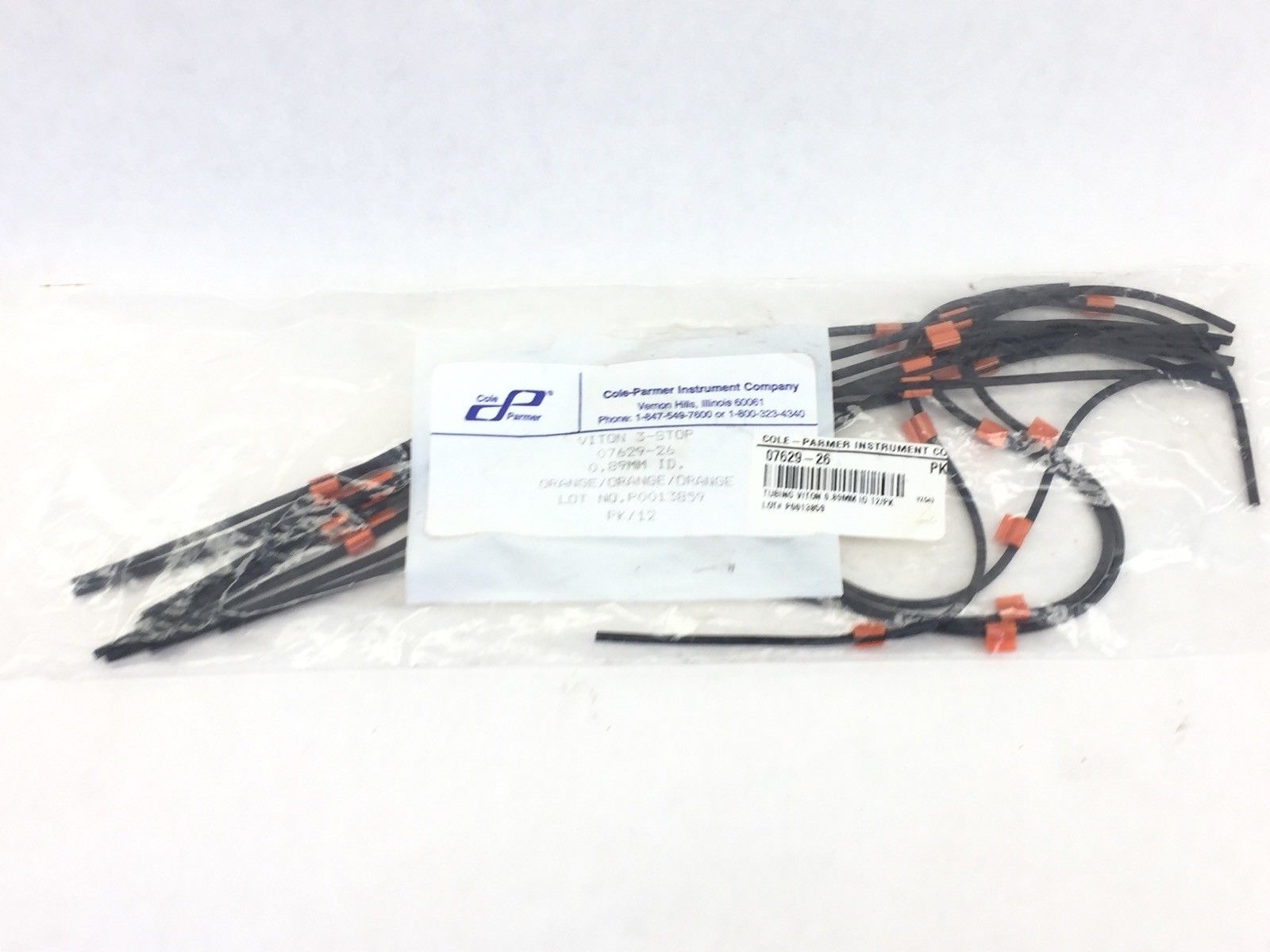 NEW! COLE PARMER 07629-26 0.89mm I.D