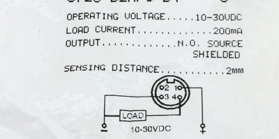 NEW! ALLEN BRADLEY 872C-D2NP8-D4 SERIES C INDUCTIVE PROXIMITY SENSOR (A597) 1