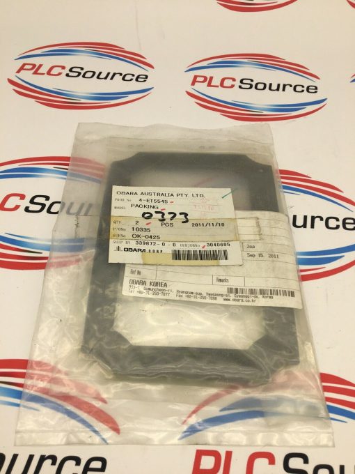 OBARA ROBOTICS 4-ET5545 PACKING   OK-0425  2-PIECES