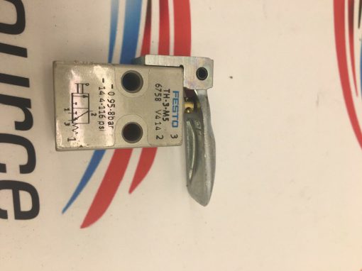 FESTO TH-3-M5 FINGER LEVER VALVE - Image 2