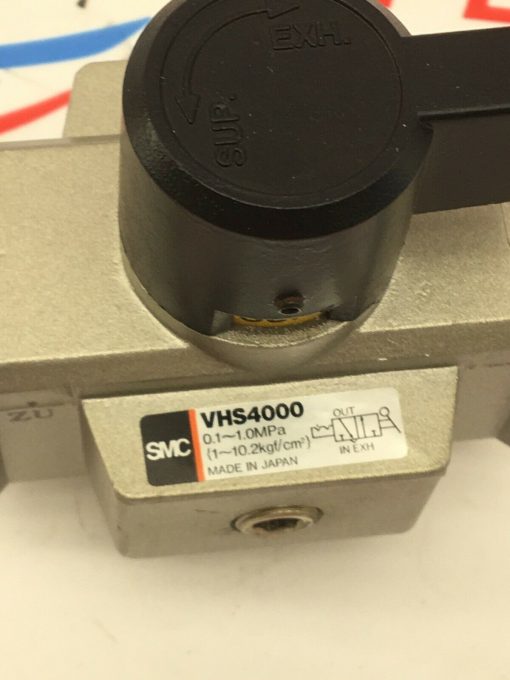 SMC SUPPLY/EXHAUST HAND TURN LOCKOUT VALVE VHS4000 - Image 2