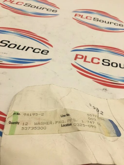 INGERSOL-RAND ARO 94195-2  PPS WASHERS 1.747    6-PK - Image 2