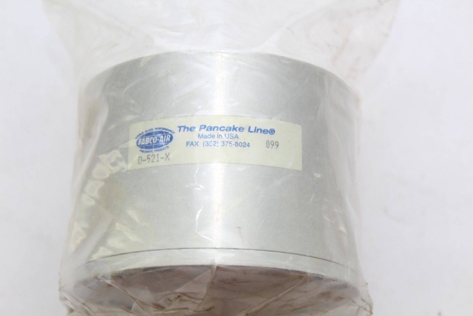 NEW! FABCO-AIR PANCAKE LINE D521-X 099 STAINLESS CYLINDER FAST SHIP! (F211) 1