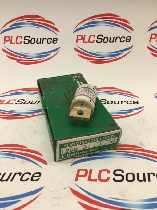 LITTELFUSE SEMICONDUCTOR FUSES L25S 80 250V BOX OF 5