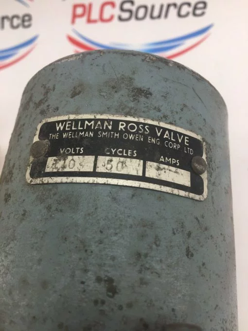 WELLMAN ROSS VALVE E 744 M1 110V SIZE 3/4 - Image 7