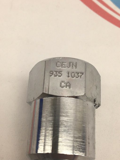CEJN 109351037 MULTI-SNAP NIPPLE MANIFOLD 20HEX G1/4" FEMALE THREAD Lot of 14 - Image 4