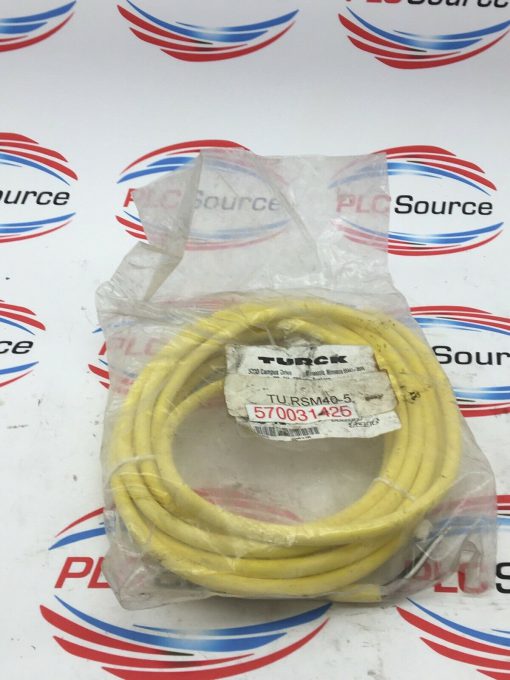 TURCK CABLE WITH CONNECTIONS RSM 40-5M/S90
