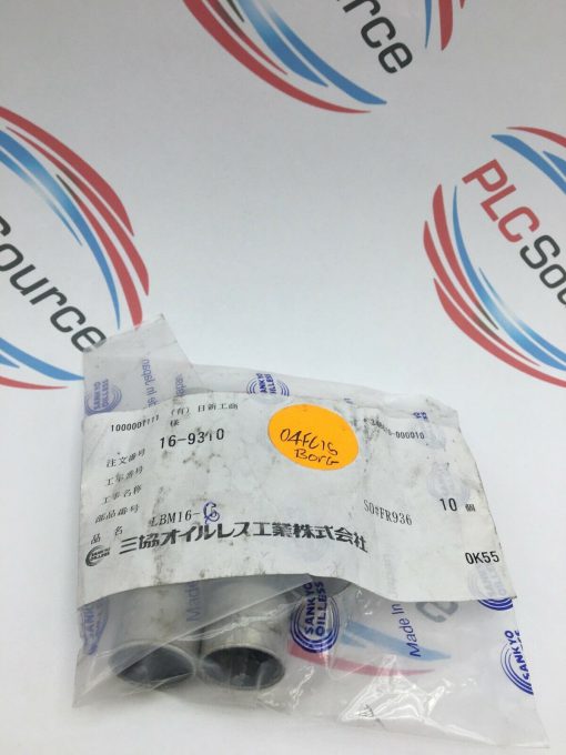 SANKYO OILLESS LBM16-15 BUSHING LOT OF 10