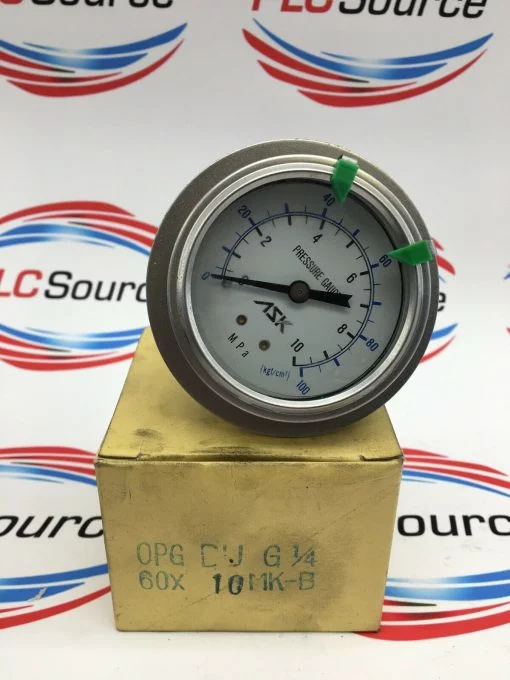 ASK OPG DU G 1/4 60X 10MK-B 60X6 PRESSURE GAUGE
