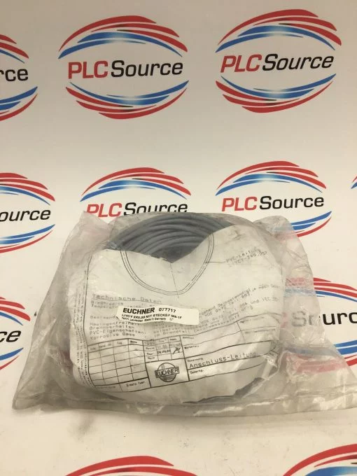 EUCHNER 077717 LIYCY 2X0.25 Connector Cable 3 PIN