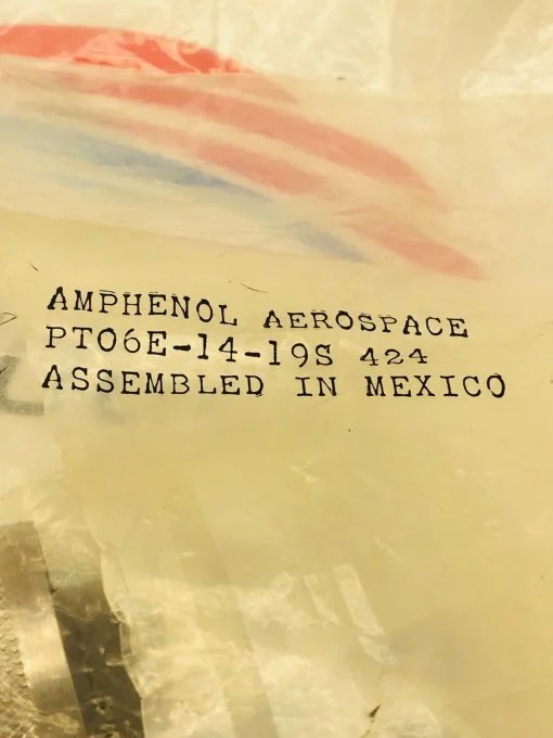 AMPHENOL AEROSPACE PT06E-14-19S 424 - Image 2