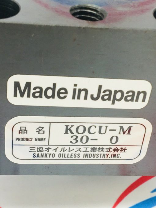 SANKYO OILLESS SLIDE UNIT FOR LOOSE CORE KOCU-M3 0-0 KOCUM30-0 - Image 3