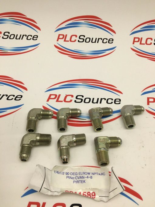 PIRTEK CVAN-4-8 1/4X1/2 90 DEGREE ELBOW LOT OF 7