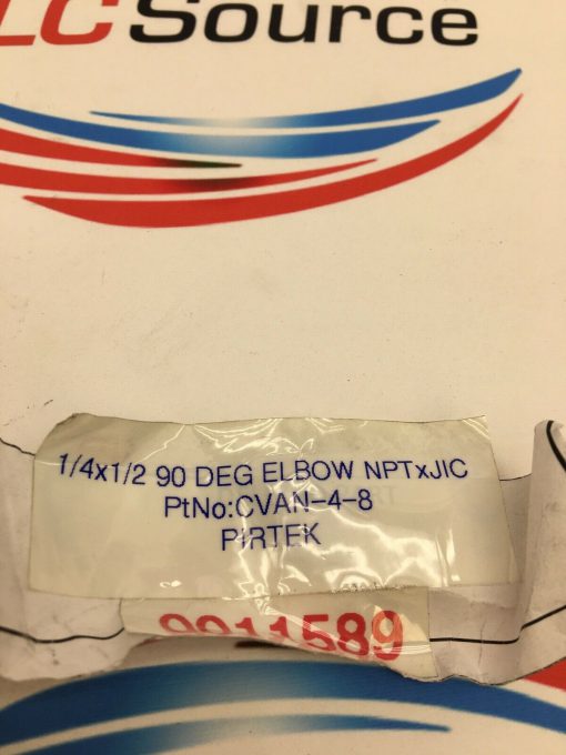 PIRTEK CVAN-4-8 1/4X1/2 90 DEGREE ELBOW LOT OF 7 - Image 5