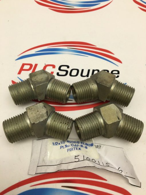 PIRTEK CJJ-8-8 1/2X1/2 4SDEG ELBOW LOT OF 4
