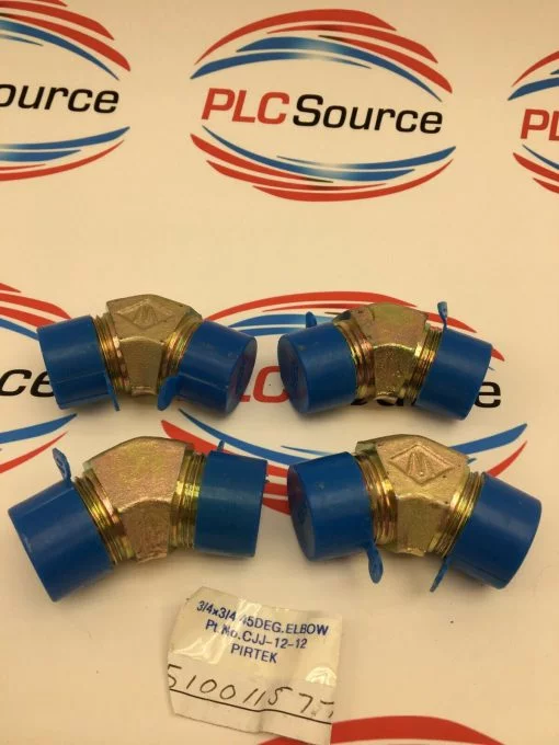 PIRTEK CJJ-12-12 3/4X3/4 45 DEGREEES ELBOW LOT OF 4
