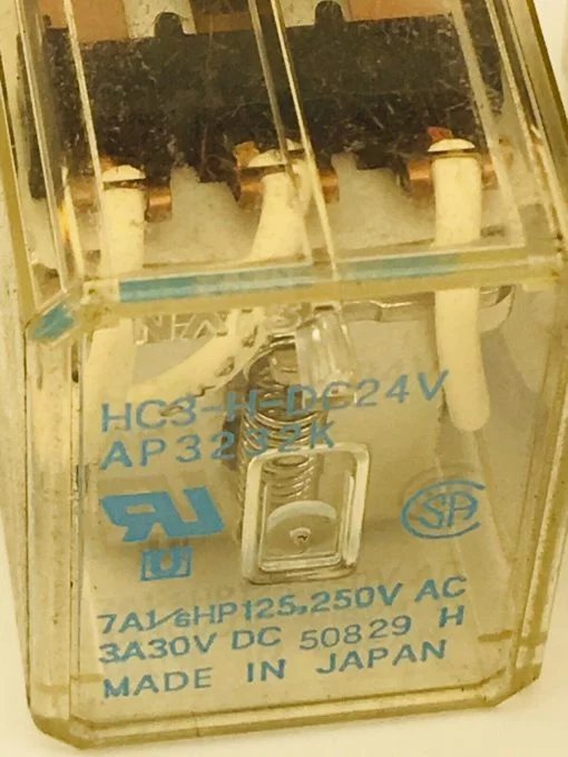 NAIS RELAY HC3-H-DC24V LOT OF 2 - Image 2