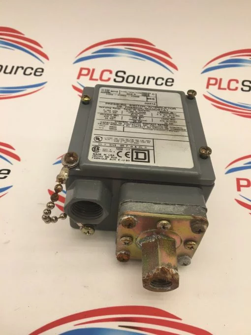 SQUARE D 9012 GAW-5 SERIES C ADJUSTABLE PRESSURE SWITCH