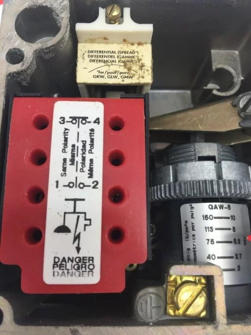 SQUARE D 9012 GAW-5 SERIES C ADJUSTABLE PRESSURE SWITCH - Image 5