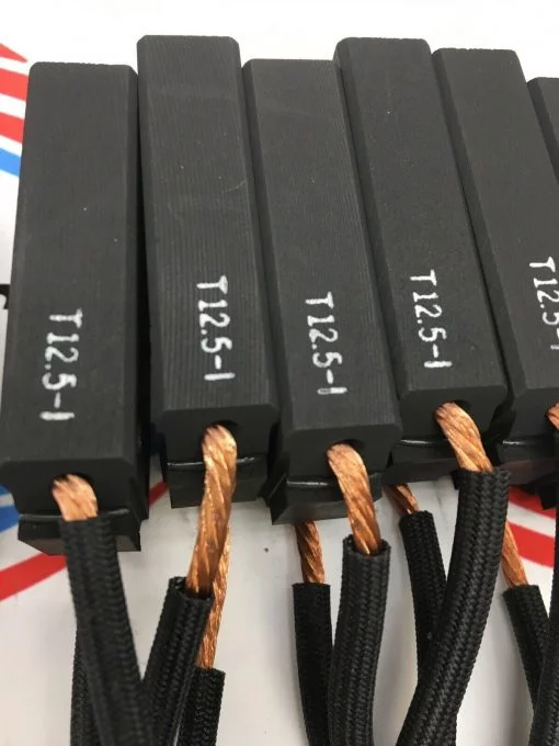 T12.5-I CARBON BRUSHES for Electric Motor  9-pack - Image 3