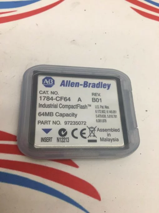 ALLEN BRADLEY 1784CF64 SERIES A INDUSTRIAL COMPACT FLASH MEMORY CARD - Image 2