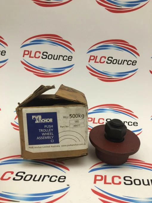 PWB ANCHOR 49477 PUSH TROLLEY WHEEL ASSEMBLY  500KG CAPACITY