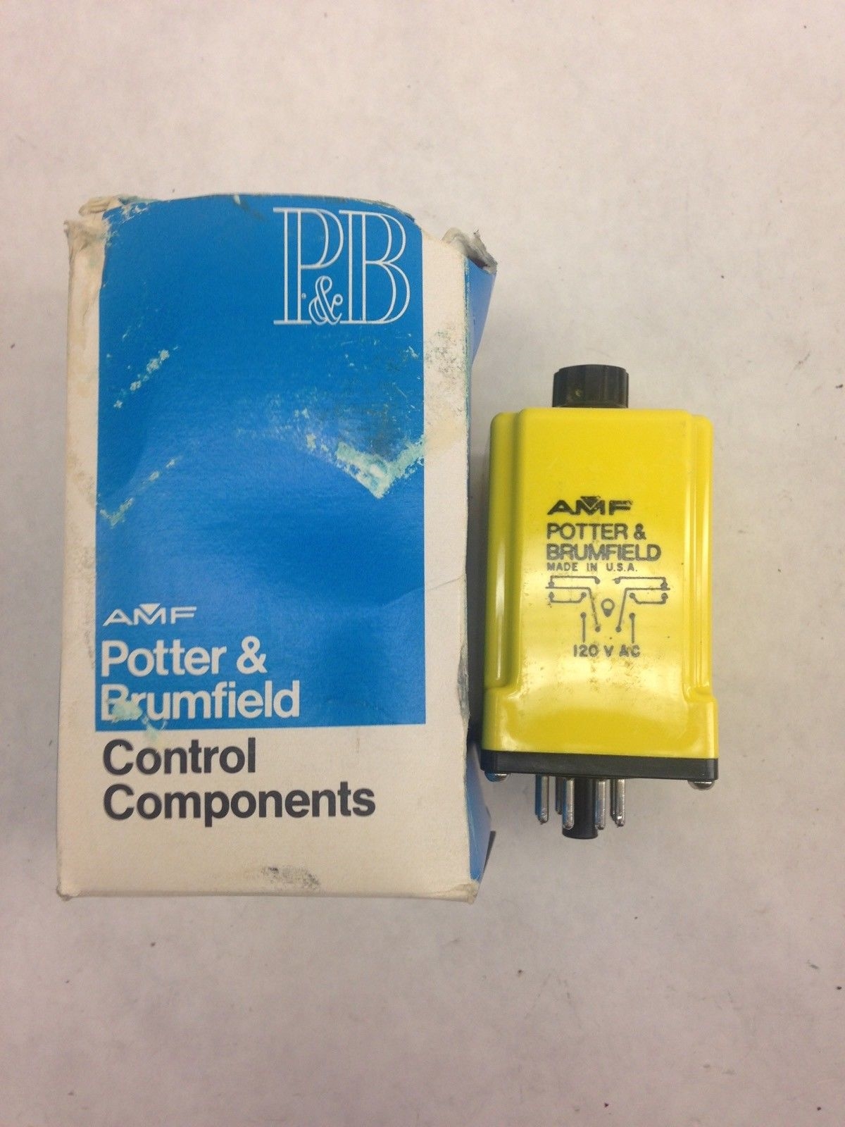 POTTER & BRUMFIELD CGB38 70005M TIME DELAY RELAY (H341) 1