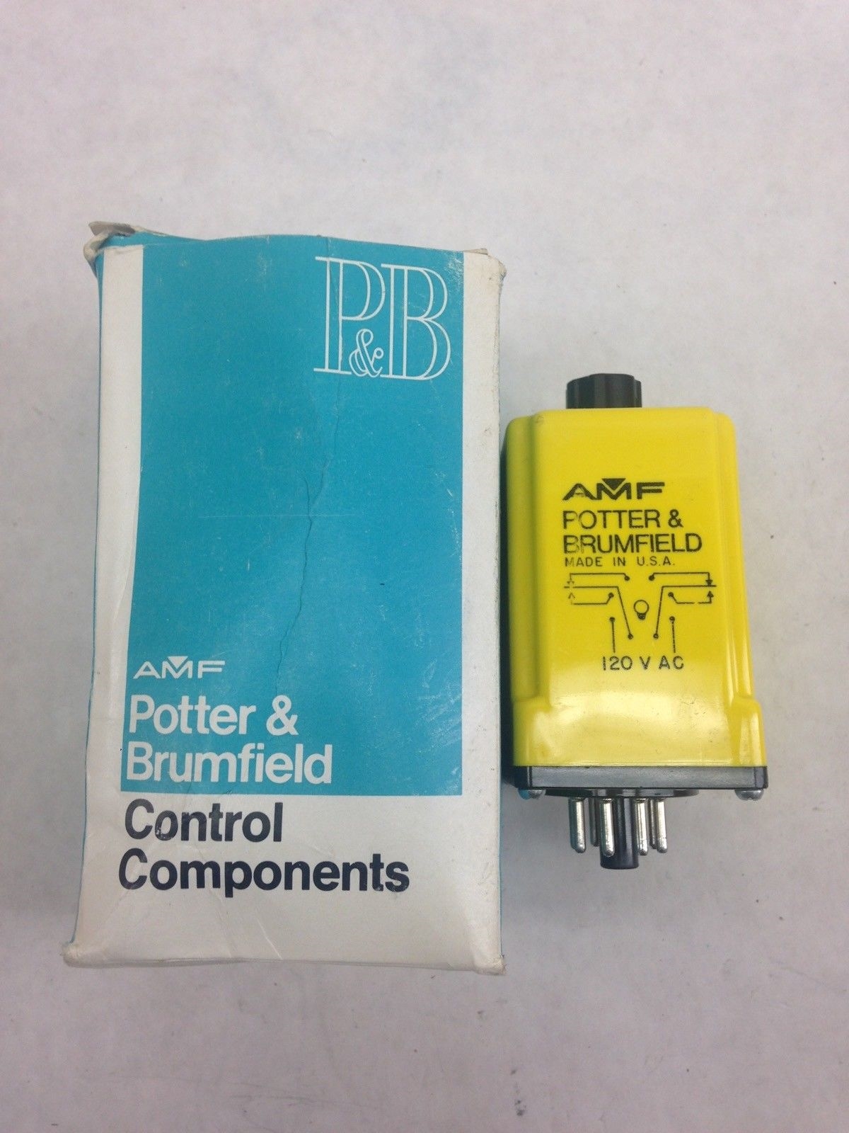 POTTER & BRUMFIELD CGB38-70100S TIME DELAY RELAY (H341) 1