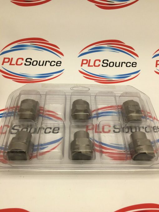 Spraying Systems BSPT 3/8 QJLA-SS 6.244.527 QUICKJET ADAPTERS  6-PACK - Image 3