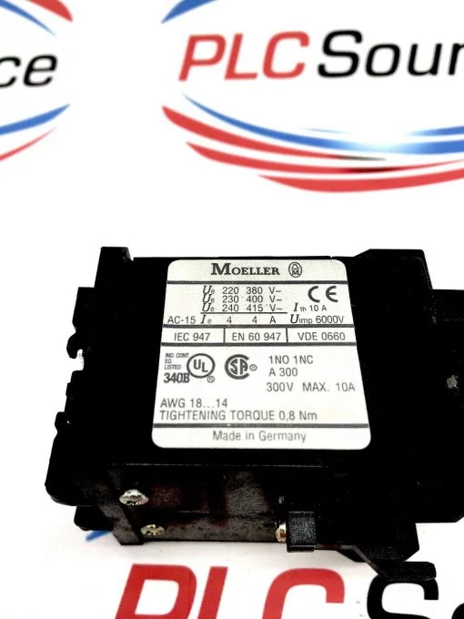 MOELLER TPE11 DIL PNEUMATIC TIMER MODULE - Image 5