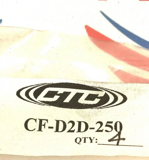 CTC D2D - 2 SOCKET RIGHT-ANGLE MIL-STYLE CONNECTOR CF-D2D-250 BAG OF 4 - Image 2