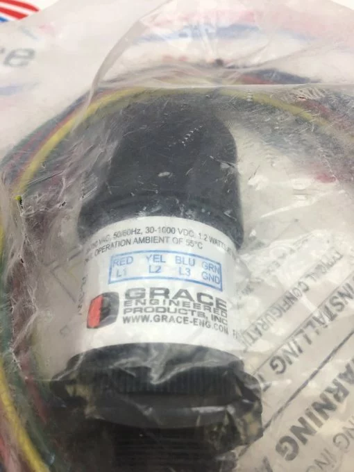 GRACE ENGINEERING R-3W 40-750 VAC VOLTAGE INDICATOR - Image 4