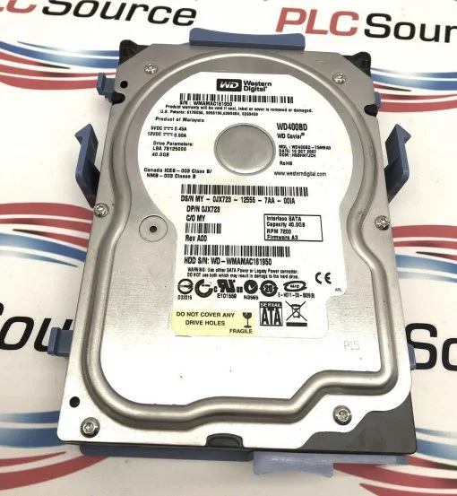 WESTERN DIGITAL WD400BD WD CAVIAR SATA HARD DRIVE