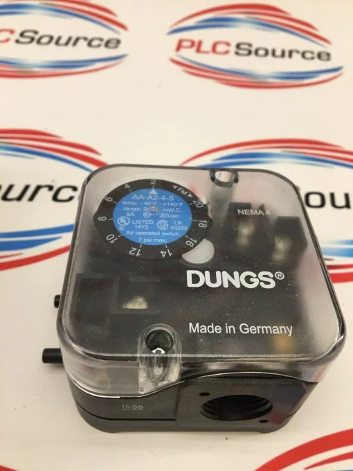 DUNGS 217-062A AIR PRESSURE SWITCH 2"-20" WC 266912 - Image 3