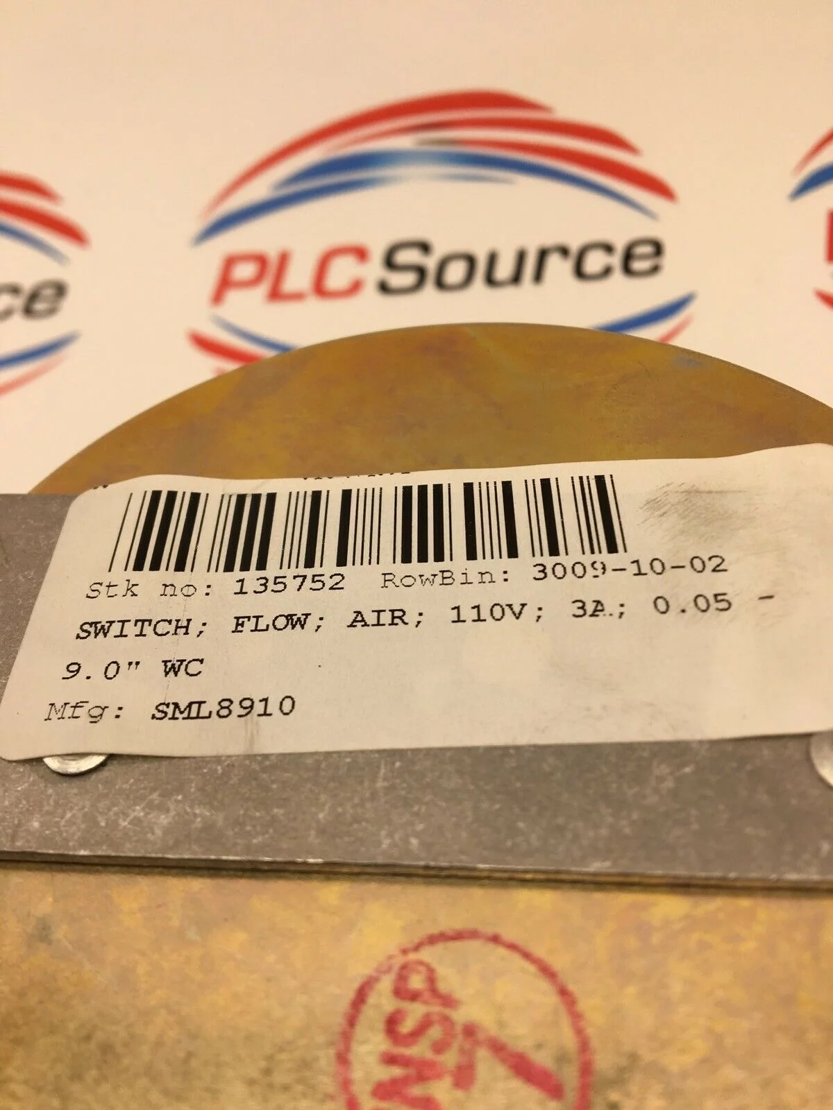 ANTUNES CONTROLS SML8910 8221212075 AIR PRESSURE SWITCH 110V 3A - Image 4