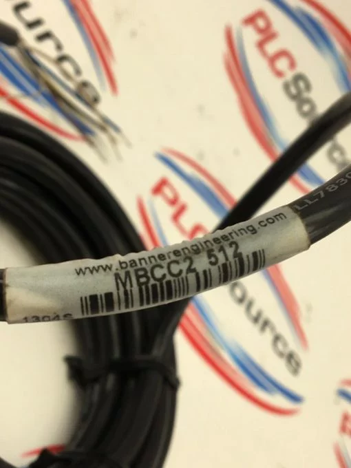 BANNER 5PIN FEMALE CABLE ASSEMBLY MBCC2 512 - Image 3