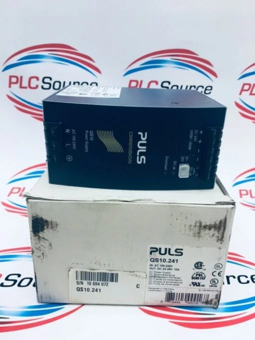 PULS QS10.241 POWER SUPPLY  10A  AC to DC