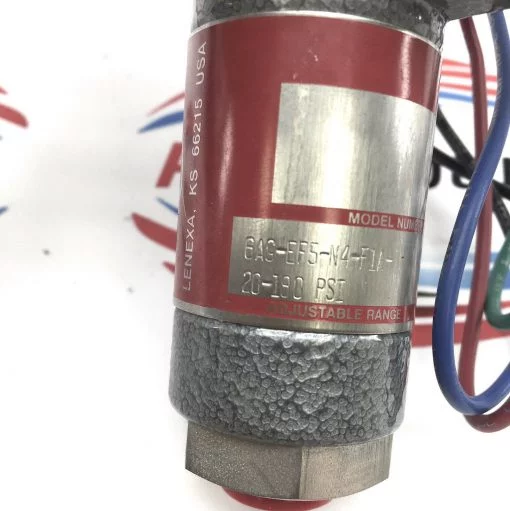 SOR CONTROLS 6AS-EF5-N4-F1A-20-190  SNAP SWITCH 500-139 - Image 4