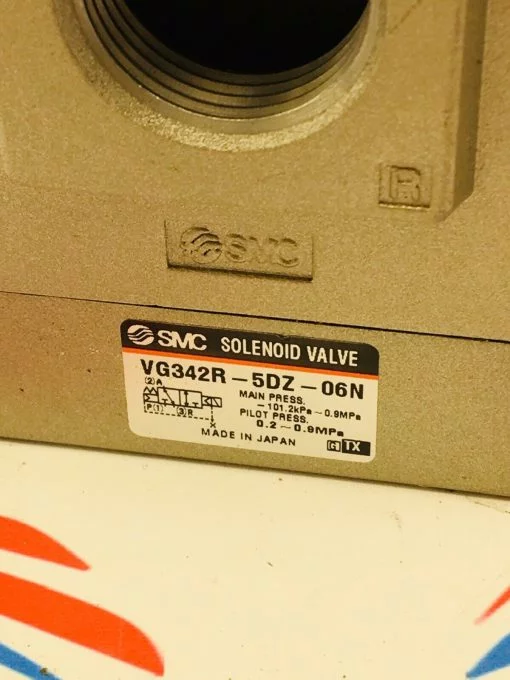 SMC VG342R-5DZ-06N SOLENOID VALVE - Image 2