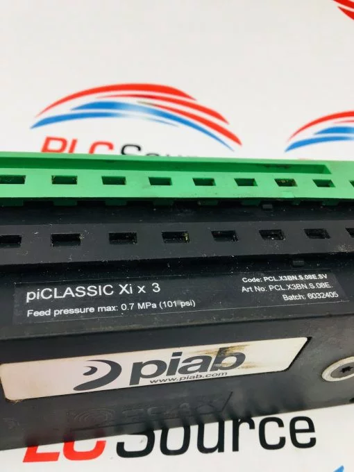 PIAB PCL.X3BN.S.08E PCL.X3BN.S.08E.SV VACUUM PUMP - Image 2