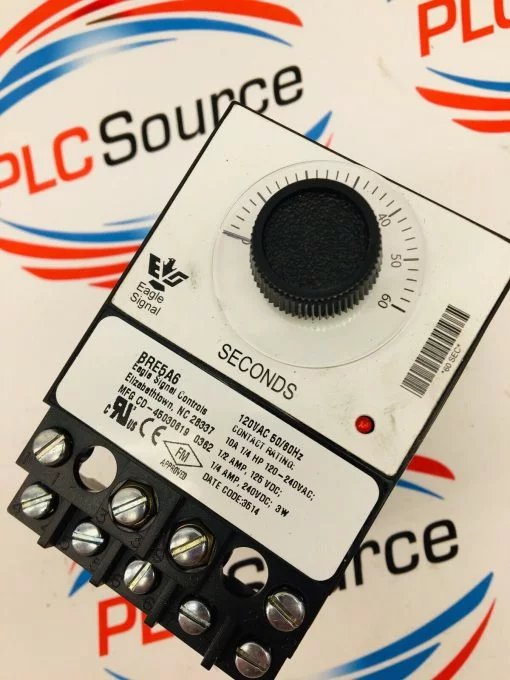 EAGLE SIGNAL BR15A6 0-60 SECOND TIMER  DELAY RELAY - Image 2