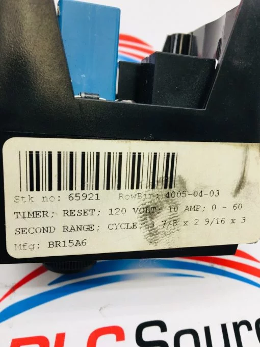 EAGLE SIGNAL BR15A6 0-60 SECOND TIMER  DELAY RELAY - Image 4