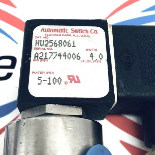 AUTOMATIC SWITCH  HV2568061 4.0 WATTS SOLENOID SWITCH ASSEMBLY - Image 3