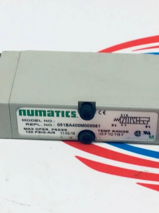 NUMATICS 051BA400M000061 SOLENOID VALVE with gasket - Image 3